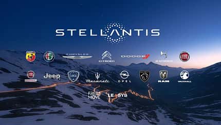 10/2023, Stellantis Logo alle Marken Stellantis Logo alle Marken