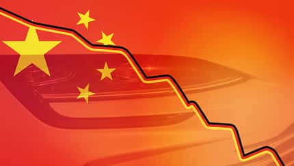 China-Zahlen brechen ein