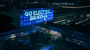 Ford-Werke Standort Köln bei Nacht